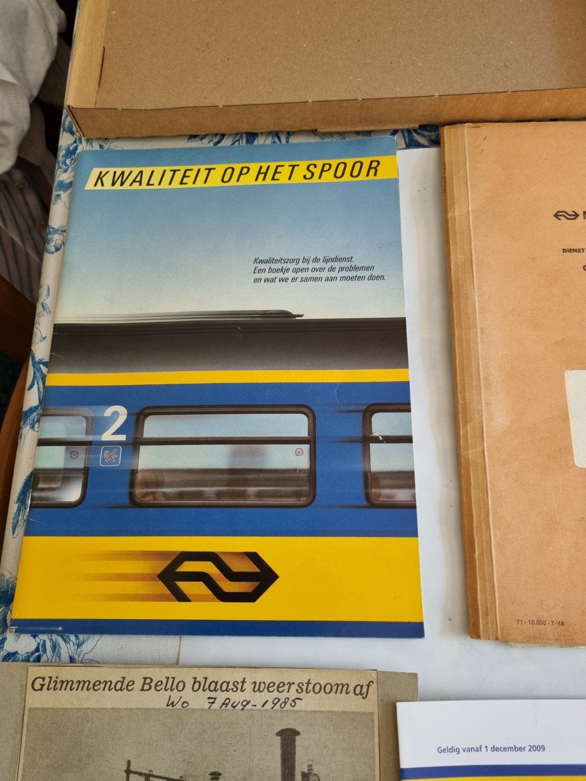 NS Spoorweg memorabilia collectie, Ophalen of Verzenden