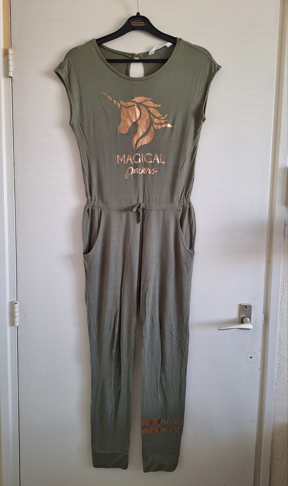 Unicorn jumpsuit/broekpak maat 152, Overige typen, Meisje, H&M, Ophalen of Verzenden