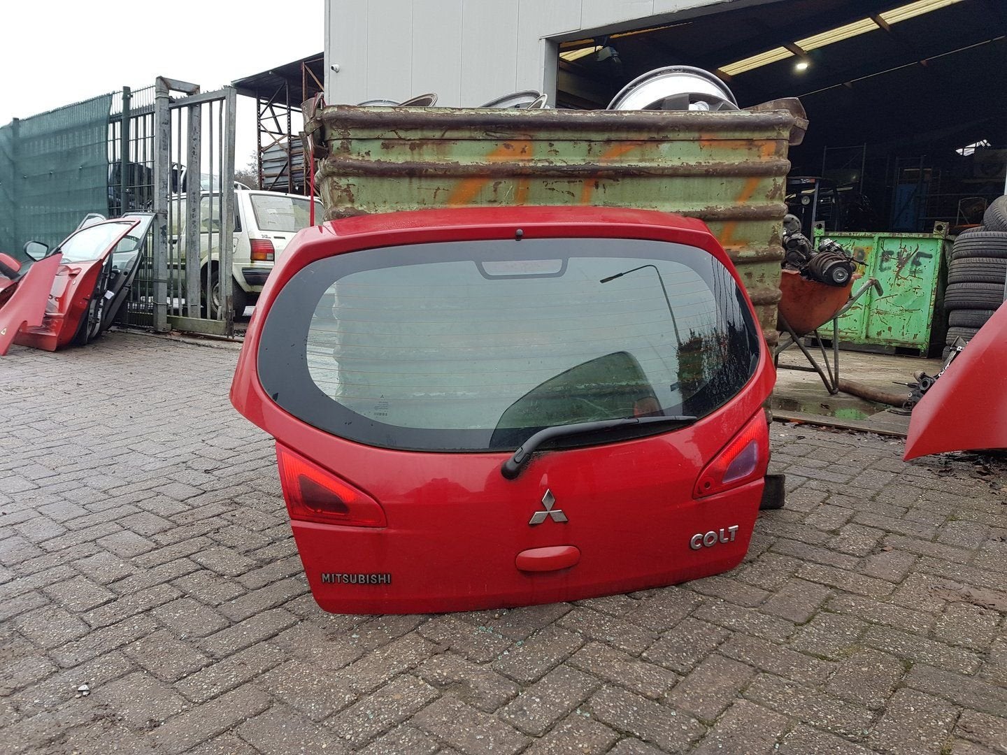 MITSUBISHI COLT ACHTERKLEP BJ 2009, Gebruikt, -, Ophalen of Verzenden, Achter
