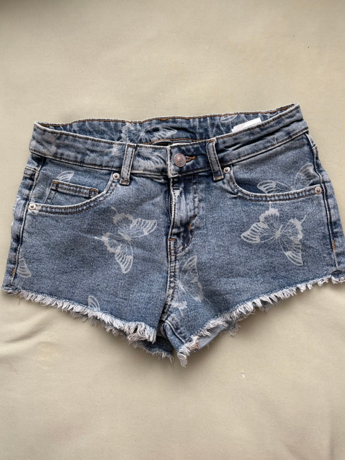 Butterfly booty shorts, Ophalen of Verzenden, Zo goed als nieuw, Blauw, W28 - W29 (confectie 36)