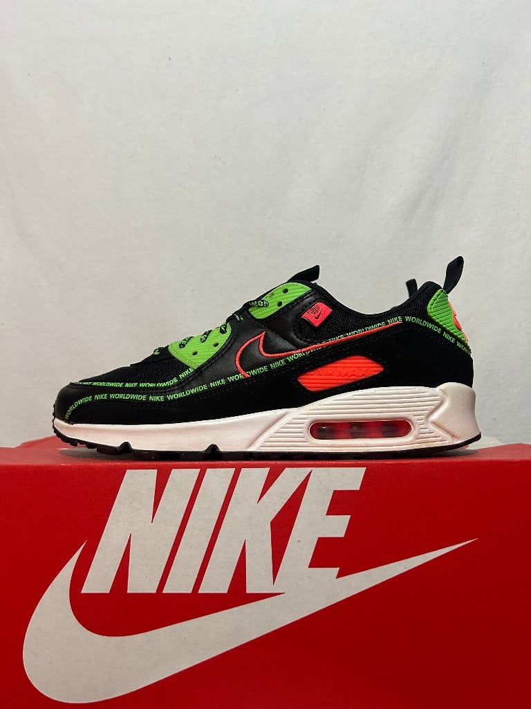 ALS NIEUW! Maat 43 - Nike Air Max 90 Worldwide Pack Black
