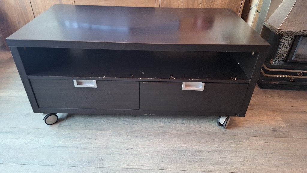 Tv Meubel, Ophalen, Gebruikt, 100 tot 150 cm, Minder dan 100 cm