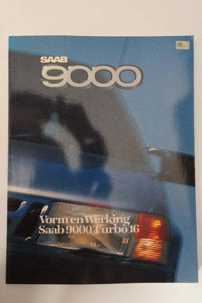SAAB 9000 Turbo 16 - 1985, Ophalen of Verzenden, Gelezen, Overige merken