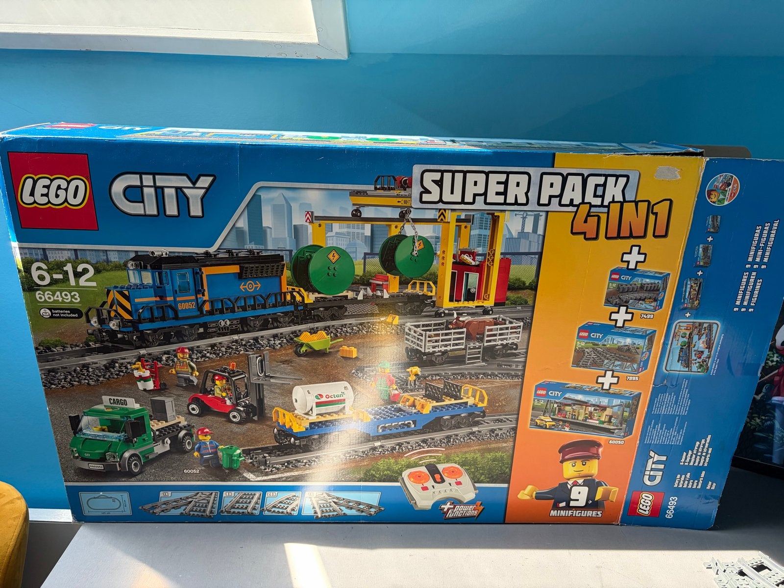 LEGO City Super Pack 4-in-1 met Trein en Station, Ophalen, City, Lego, Zo goed als nieuw