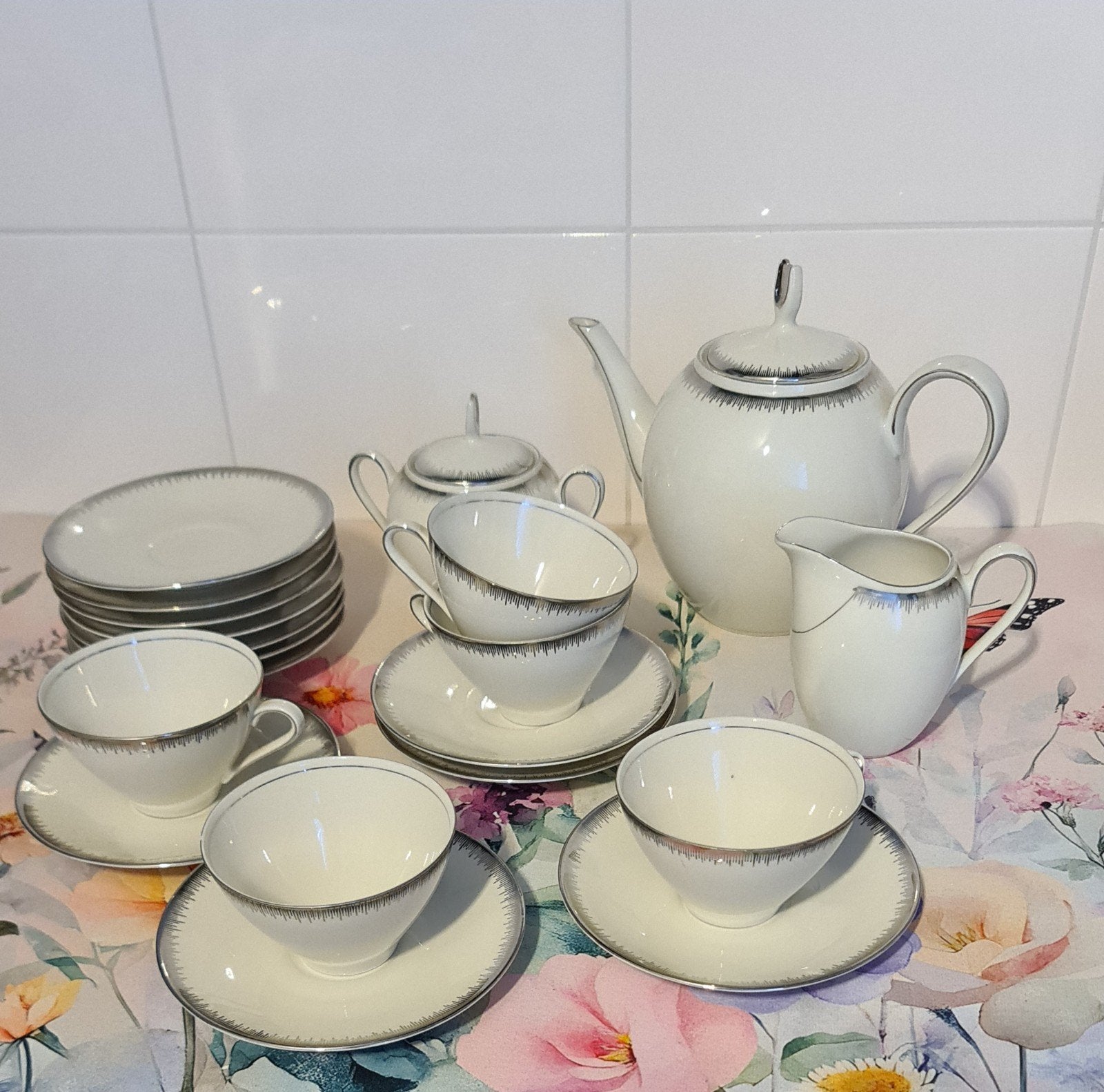 Vintage Winterling Marktleuthen Bavaria Porseleinen Servies, Ophalen