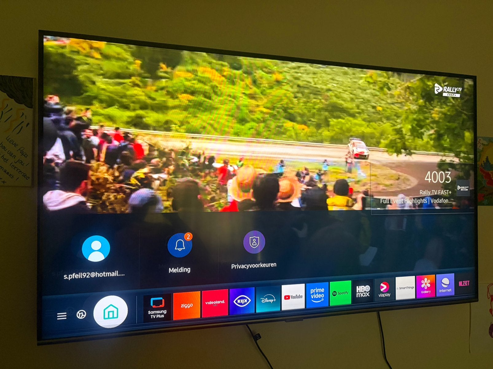 Samsung qled 50Q647, Ophalen, Samsung, 100 cm of meer, Gebruikt