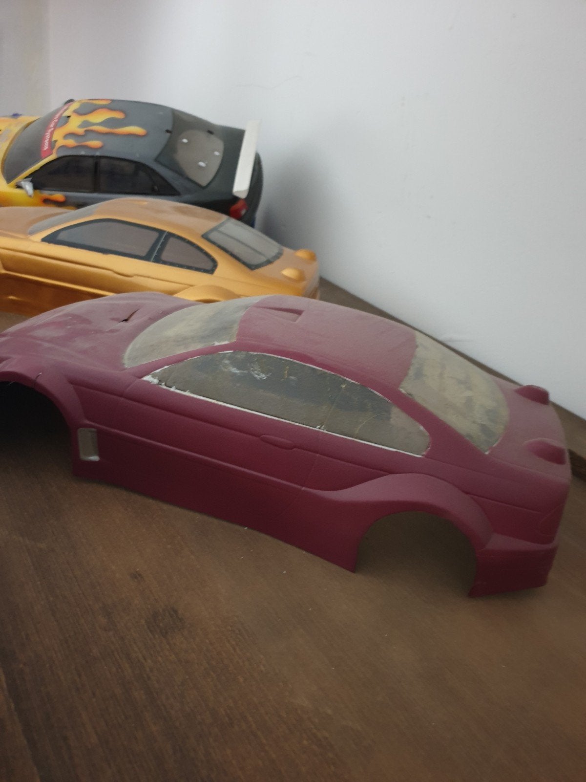 Rc body sThunder tiger BMW M3 GTR, Ophalen of Verzenden, Zo goed als nieuw