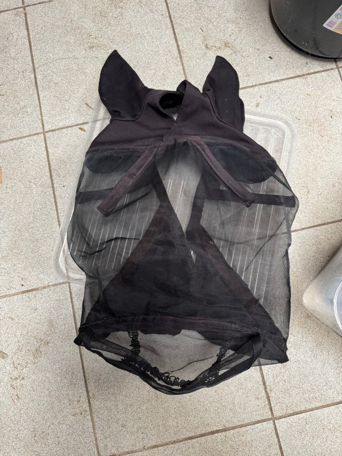 Vliegenmasker xxl, Ophalen of Verzenden, Zo goed als nieuw