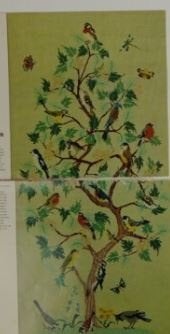 borduurpatroonen VOGELBOOMs MIES BLOCH bosbewoners, Ophalen of Verzenden, Zo goed als nieuw, Handborduren, Patroon