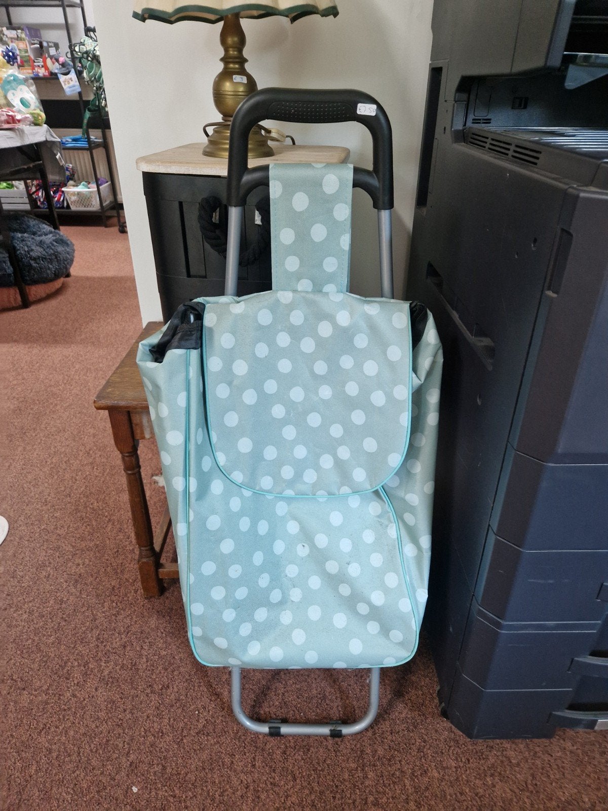Nette boodschappenwagen, Sieraden, Tassen en Uiterlijk, Tassen | Reistassen en Weekendtassen, Ophalen, Zo goed als nieuw, 30 cm of meer