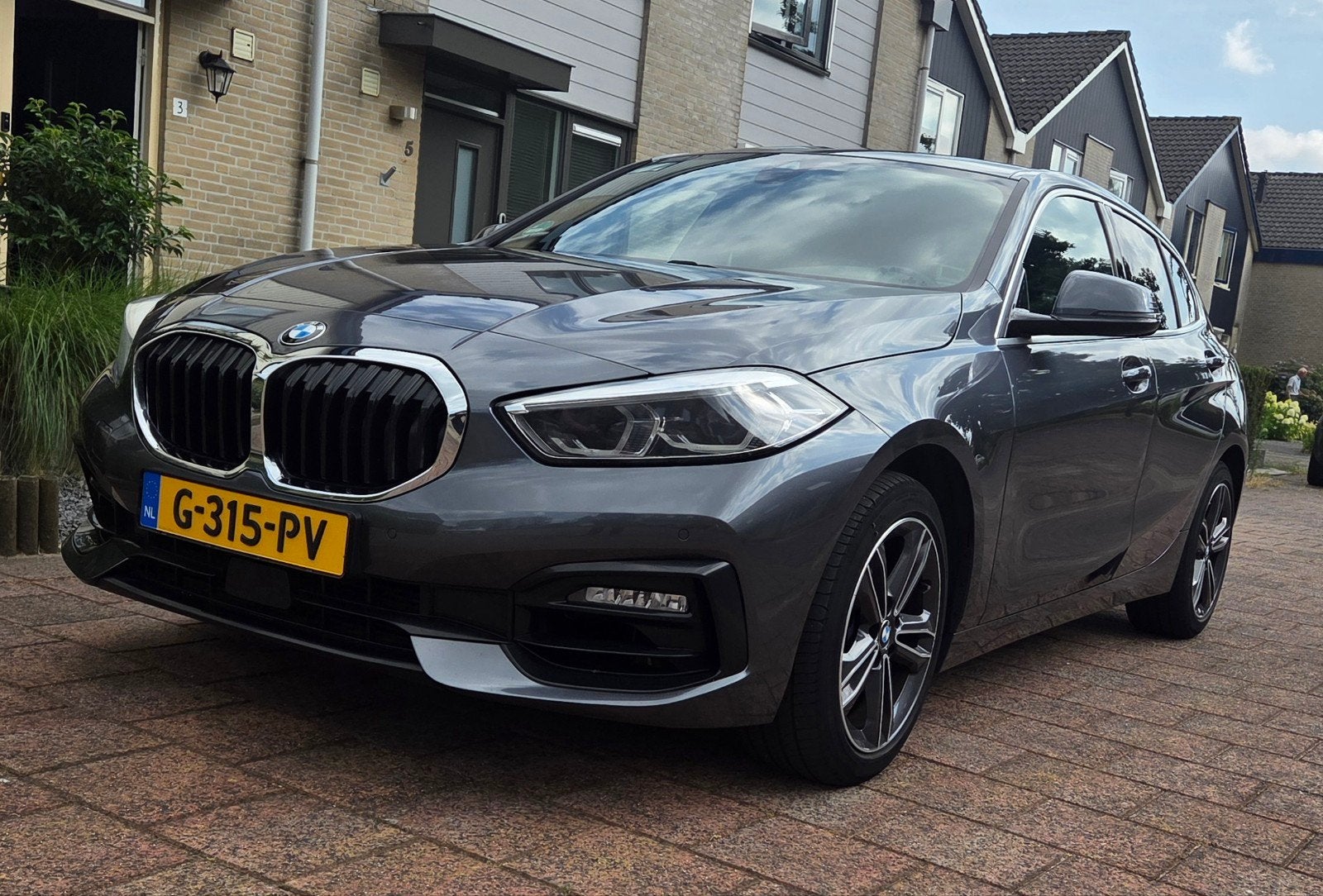 BMW 1-Serie 118i Serie F40 – Dealer onderhouden, Leder en Stof, Origineel Nederlands, Particulier, Zilver of Grijs