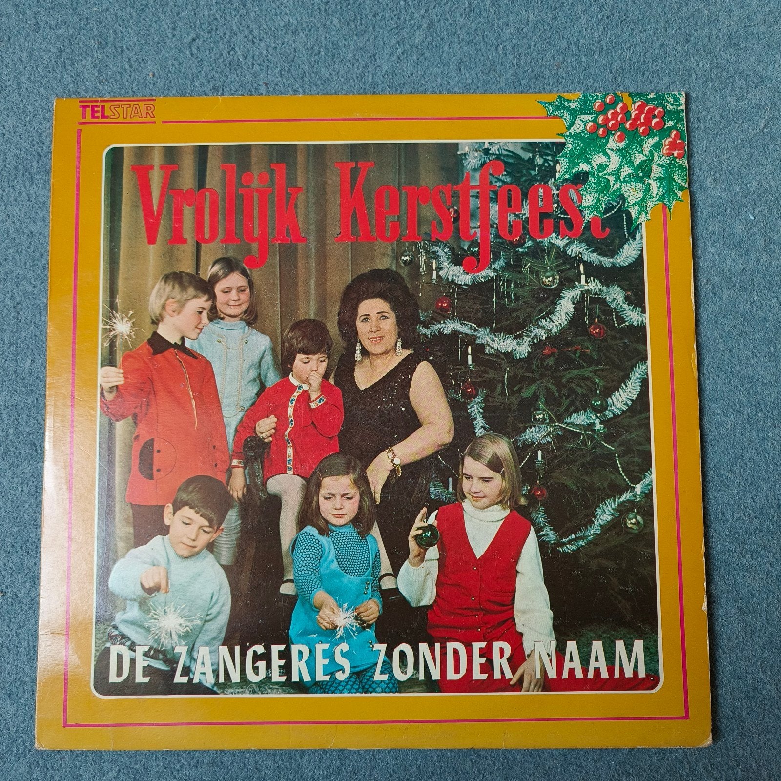 De Zangeres Zonder Naam - Vrolijk Kerstfeest! LP (1973), LP, Gebruikt, Overige genres, Ophalen of Verzenden