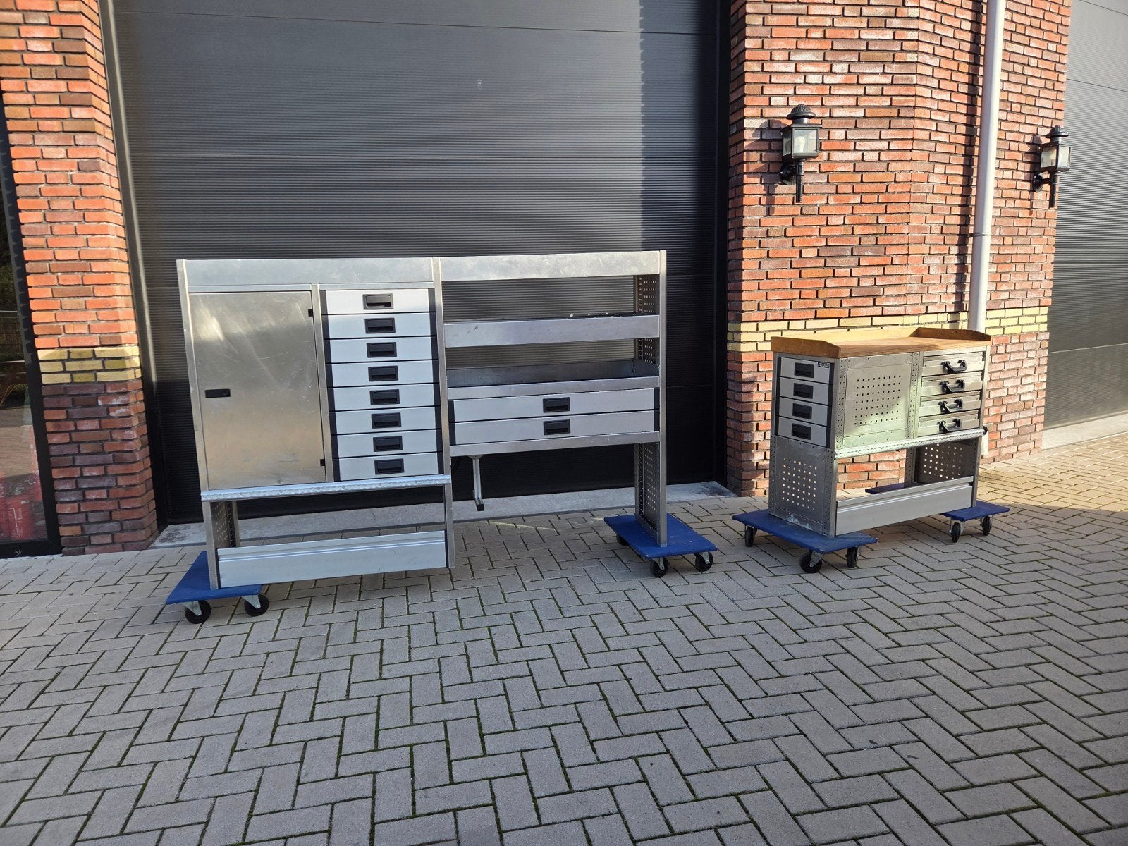 Aluca bedrijfswagen inrichting bedrijfswageninrichting, Ophalen