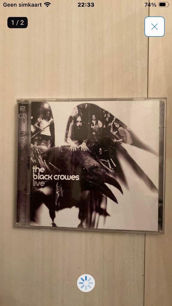 The Black Crows 2-cd - live, Ophalen of Verzenden, Zo goed als nieuw, Poprock