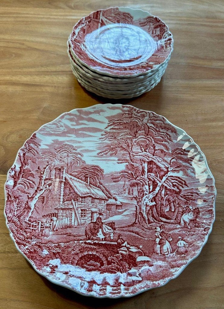 Gebak set, Ophalen, Gebruikt, Overige merken, Vintage