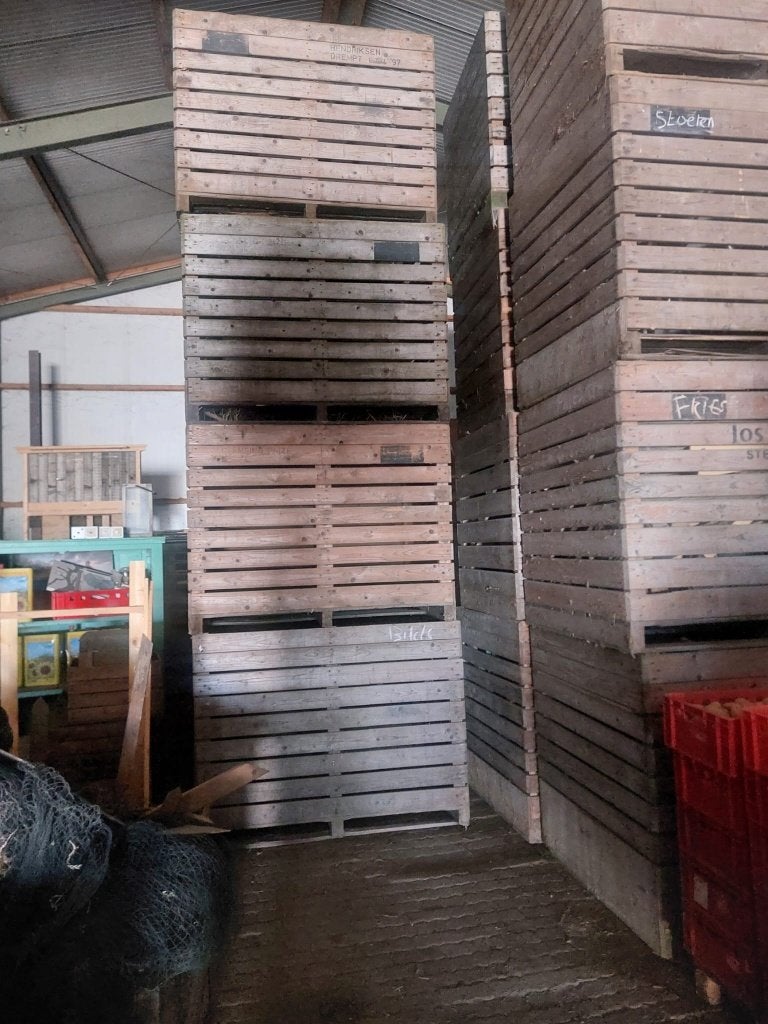 20 stuks 2-kuubskisten te koop, Ophalen, Gebruikt