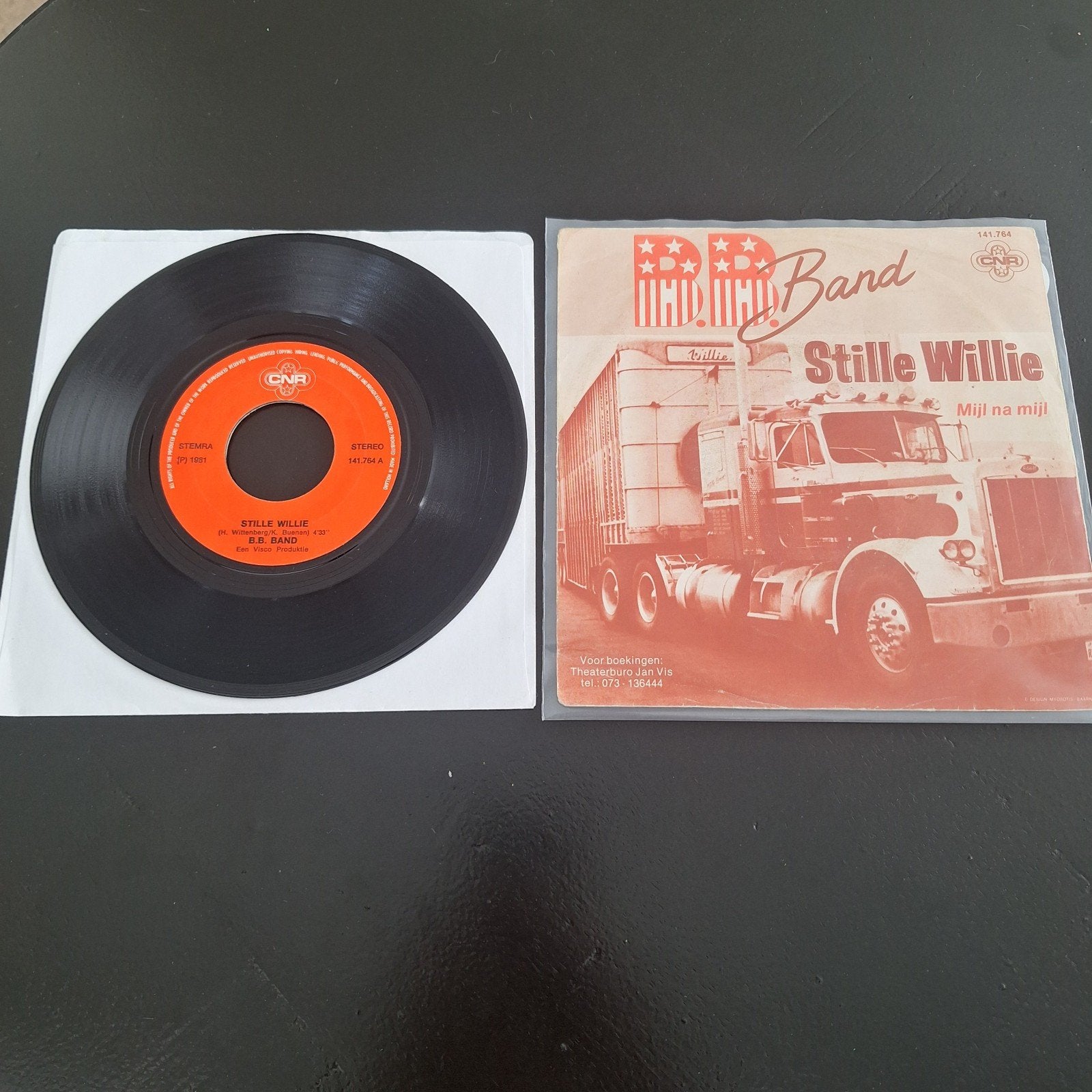 B.b band-stille willie, Ophalen of Verzenden, Gebruikt, 7 inch, Levenslied of Smartlap