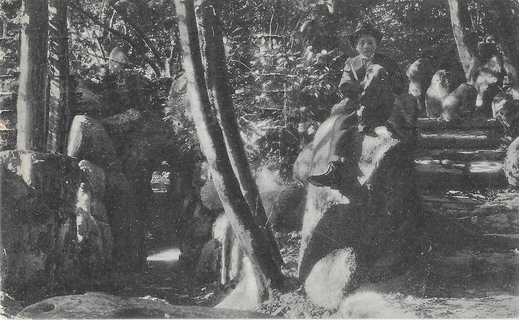 AK Arnhem - Rotspartij en Grot, Sonsbeek, Verzenden, Voor 1920, Gelopen, Gelderland