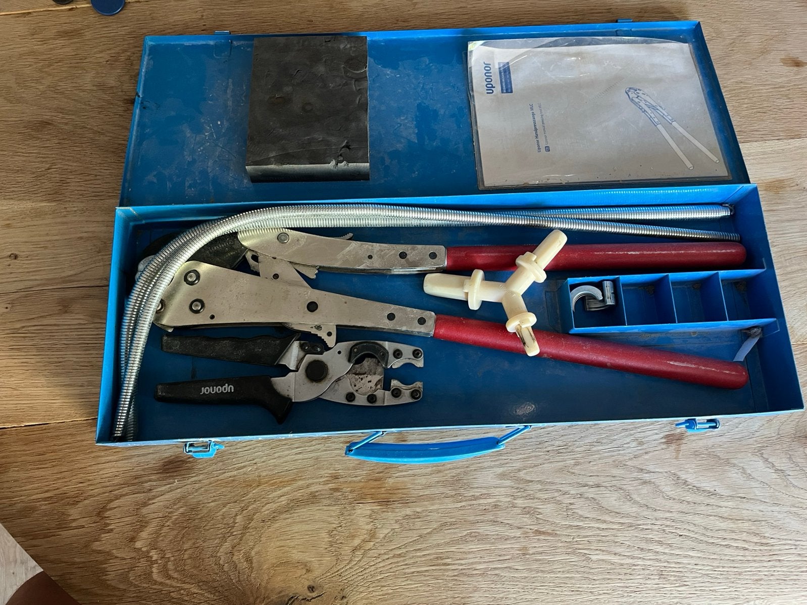 Uponor handperstang, Ophalen of Verzenden, Zo goed als nieuw