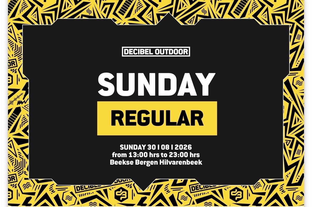 Decibel outdoor sunday ticket, Eén persoon