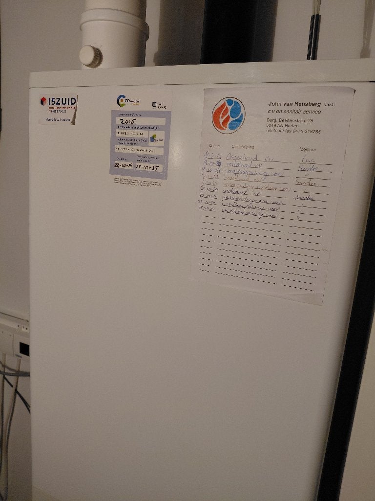 CV Ketel intergas kompakt HRE, Doe-het-zelf en Verbouw, Verwarming en Radiatoren, Ophalen, 30 tot 80 cm, Gebruikt, Hoog rendement (Hr)