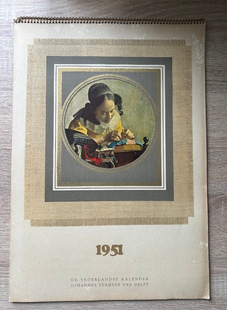 kalender, Diversen, Ophalen of Verzenden, Maandkalender, Gebruikt
