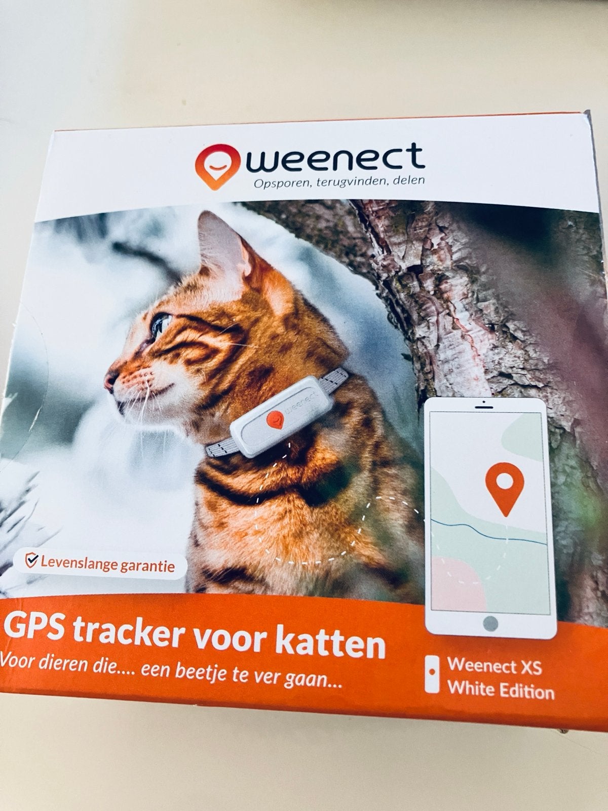 Tracker(s) kat Weenect  prijs per 4 stuks nieuwstaat, Poes
