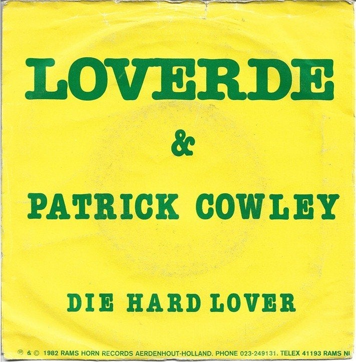 Loverde & Patrick Cowley - Die Hard Lover, Cd's en Dvd's, Gebruikt, Verzenden, 7 inch, Dance en House