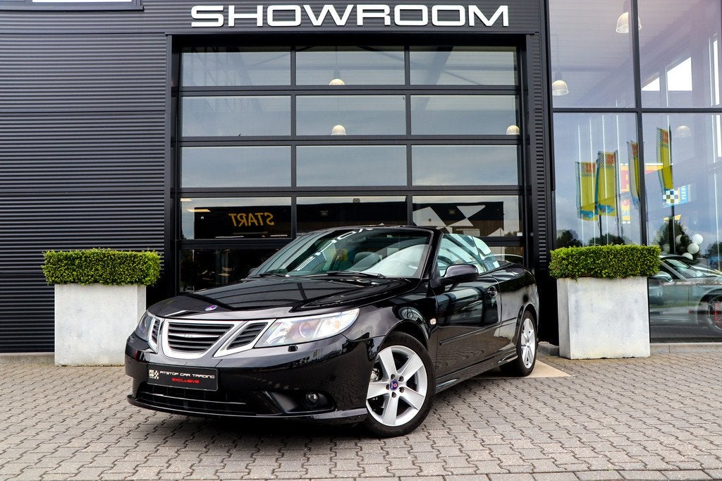 Saab 9-3 Cabrio 2.0 T Vector, Memory, Xenon, *93.000km*, 1e, Auto's, Saab, 1998 cc, Gebruikt, Zwart, Cabriolet