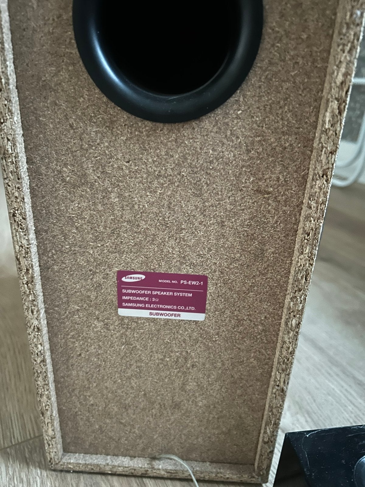Samsung Subwoofer Speaker Systeem PS-EW2-1 met 2 speakers