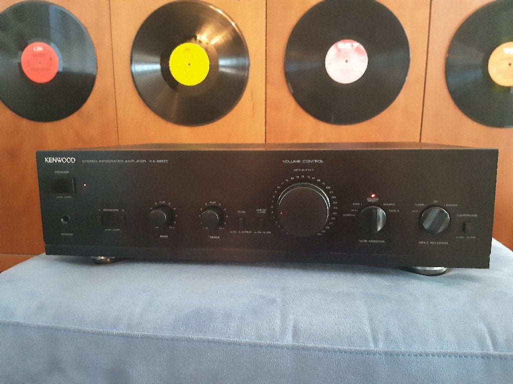 KENWOOD KA-660D versterker 200W, Ophalen, Gebruikt, 120 watt of meer, Overige merken