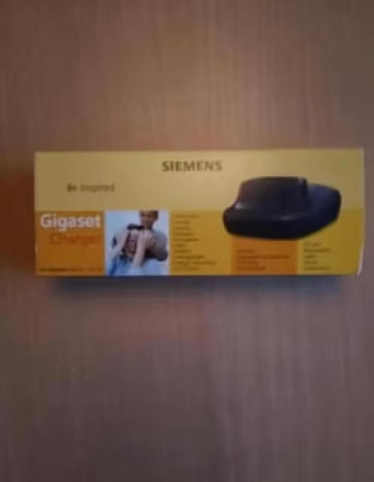 Siemens Gigaset S1, C1, C2 oplader met adapter (NIEUW) blauw, 1 handset, Nieuw, Ophalen of Verzenden, Info@gigaset.nl