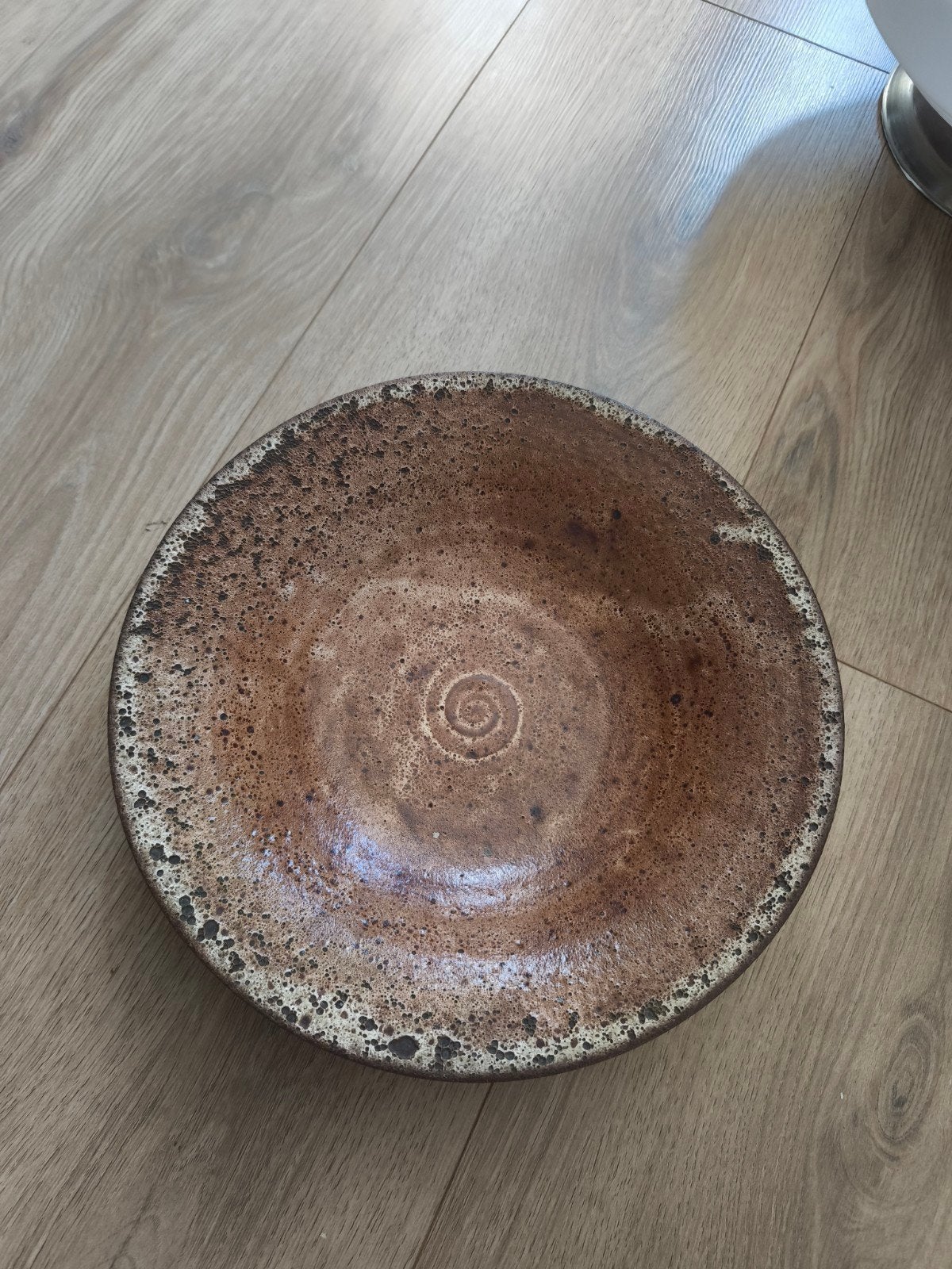 Grote vintage Zaalberg keramiek schaal, Ø 29 cm, Antiek en Kunst, Antiek | Keramiek en Aardewerk, Ophalen of Verzenden