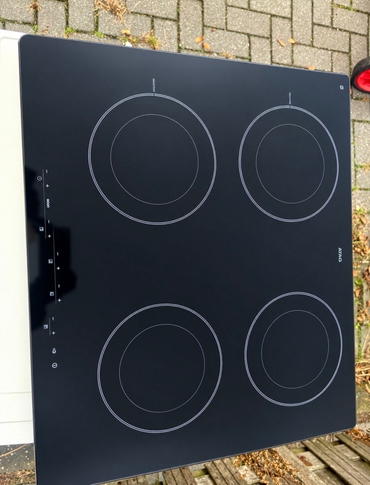 ATAG KI6111P Inductiekookplaat (Vrijstaand, 60 cm, 4-zones), Nieuw, Inbouw, Inductie, 4 kookzones