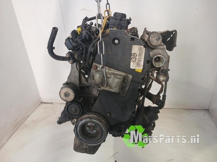 Motor van een Fiat Punto Grande, Gebruikt, -, -, Ophalen of Verzenden