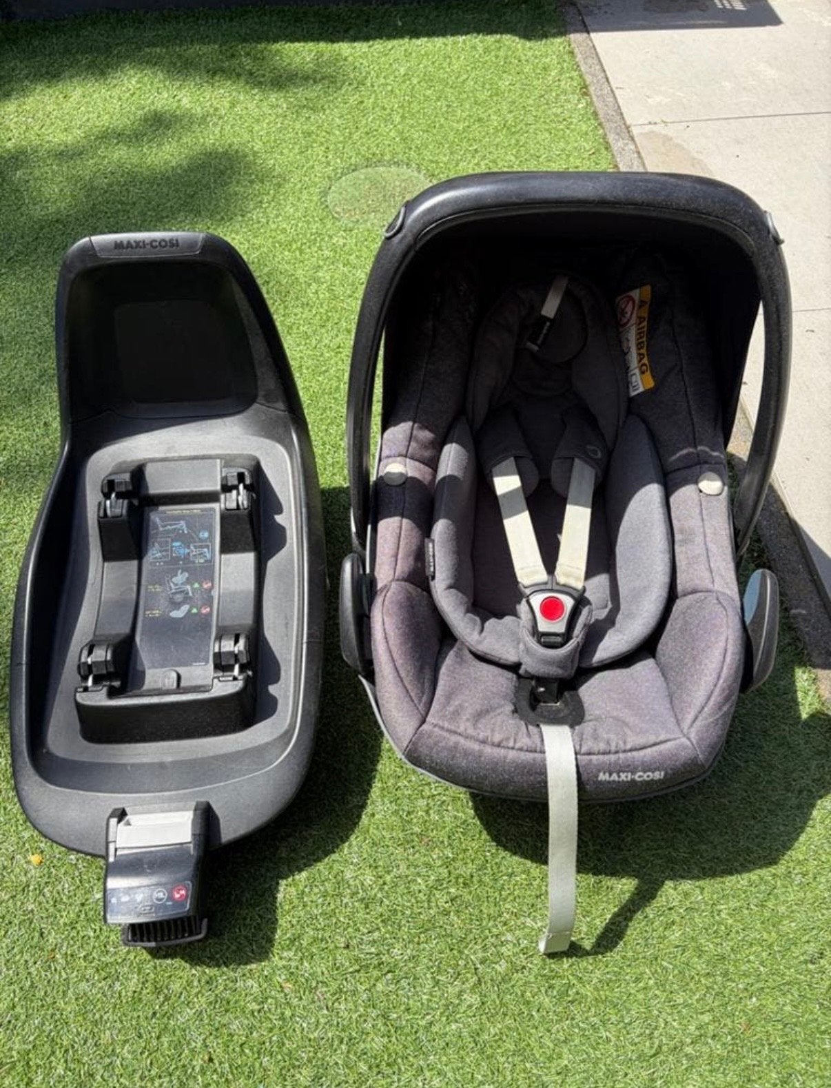 Maxi-Cosi autostoel met Isofix base, Zo goed als nieuw, Isofix, 0 t/m 13 kg, Maxi-Cosi