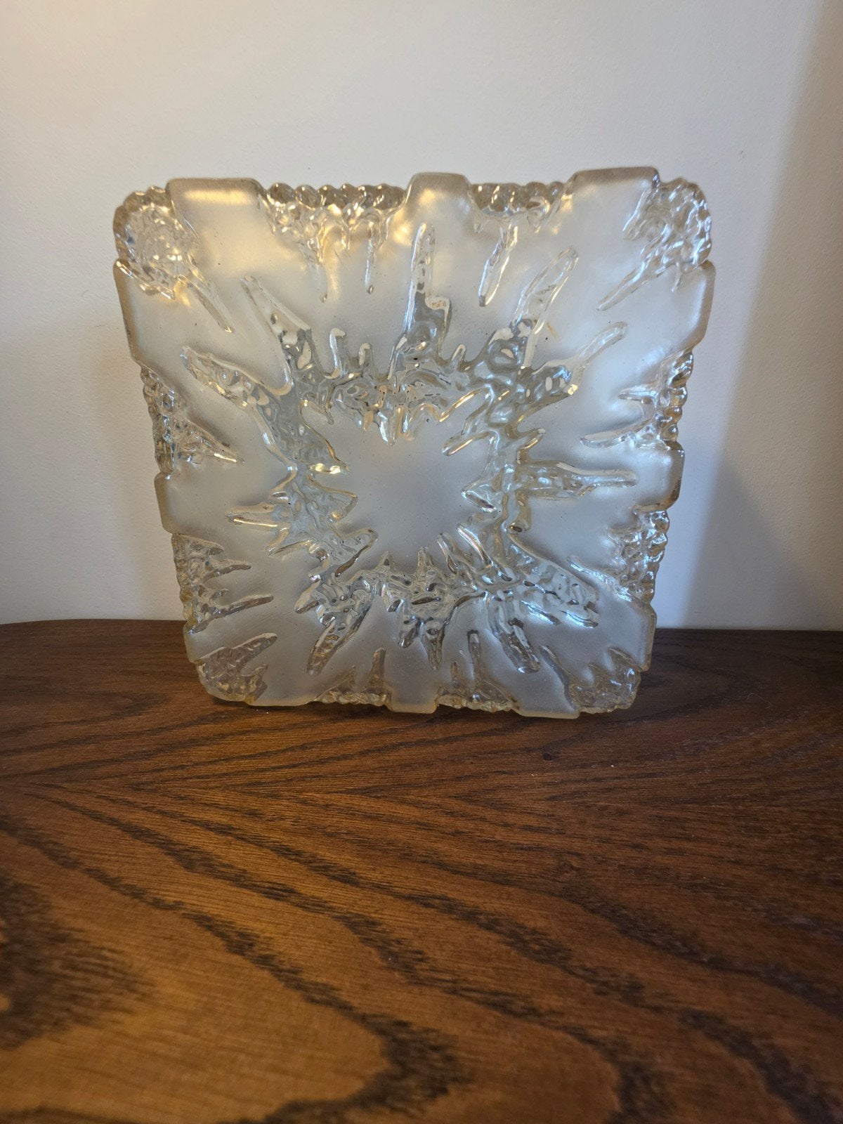 vintage amberglas flush mount wandlamp plafondlamp limburg