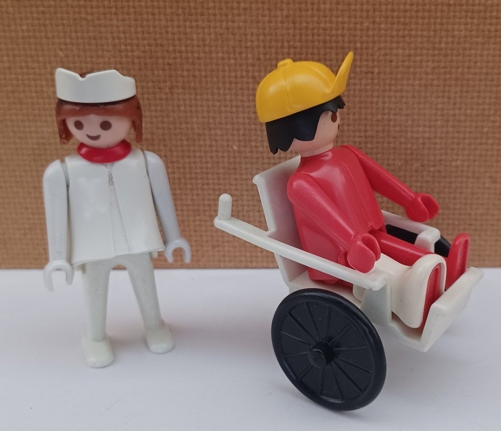 playmobil vintage verpleegster, Kinderen en Baby's, Verzenden, Gebruikt, Complete set