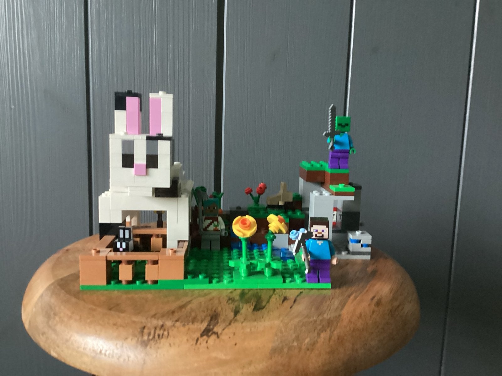 LEGO Minecraft Het Konijnenhok (21181), Ophalen, Zo goed als nieuw, Overige merken