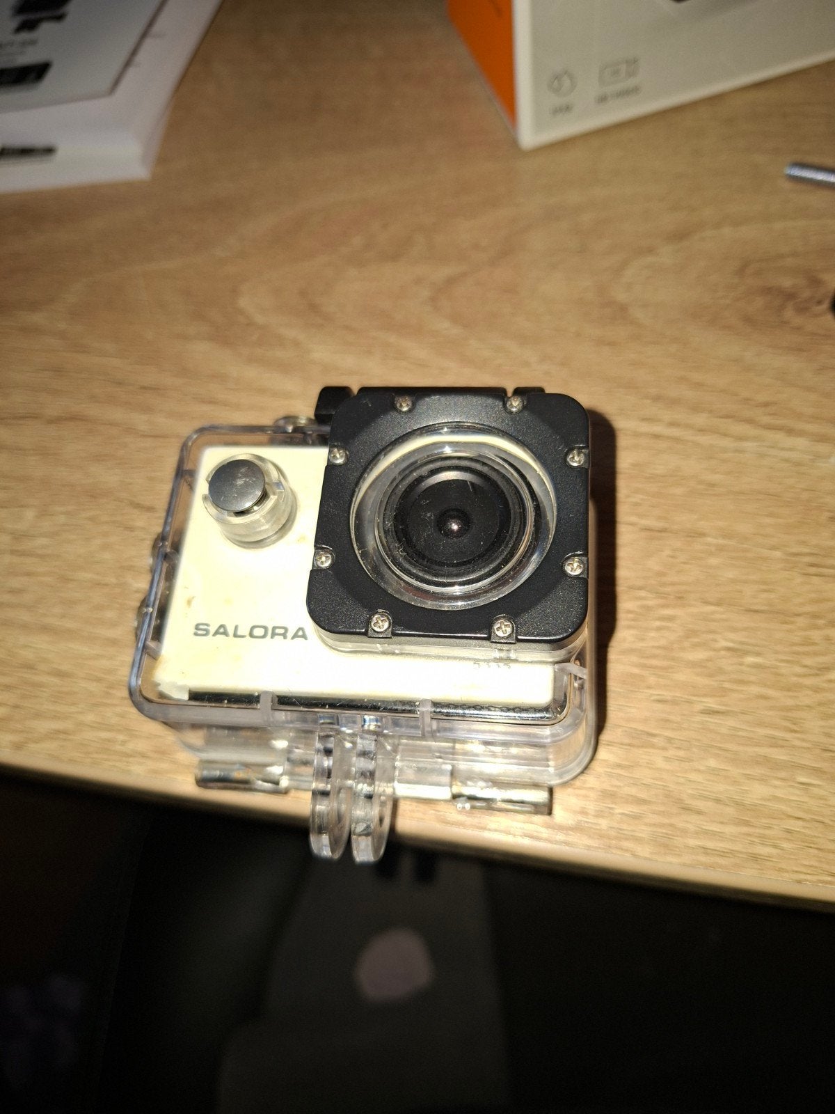 Salora Action Camera met Waterdichte Behuizing, Audio, Tv en Foto, Actiecamera's, Ophalen, Gebruikt, GoPro