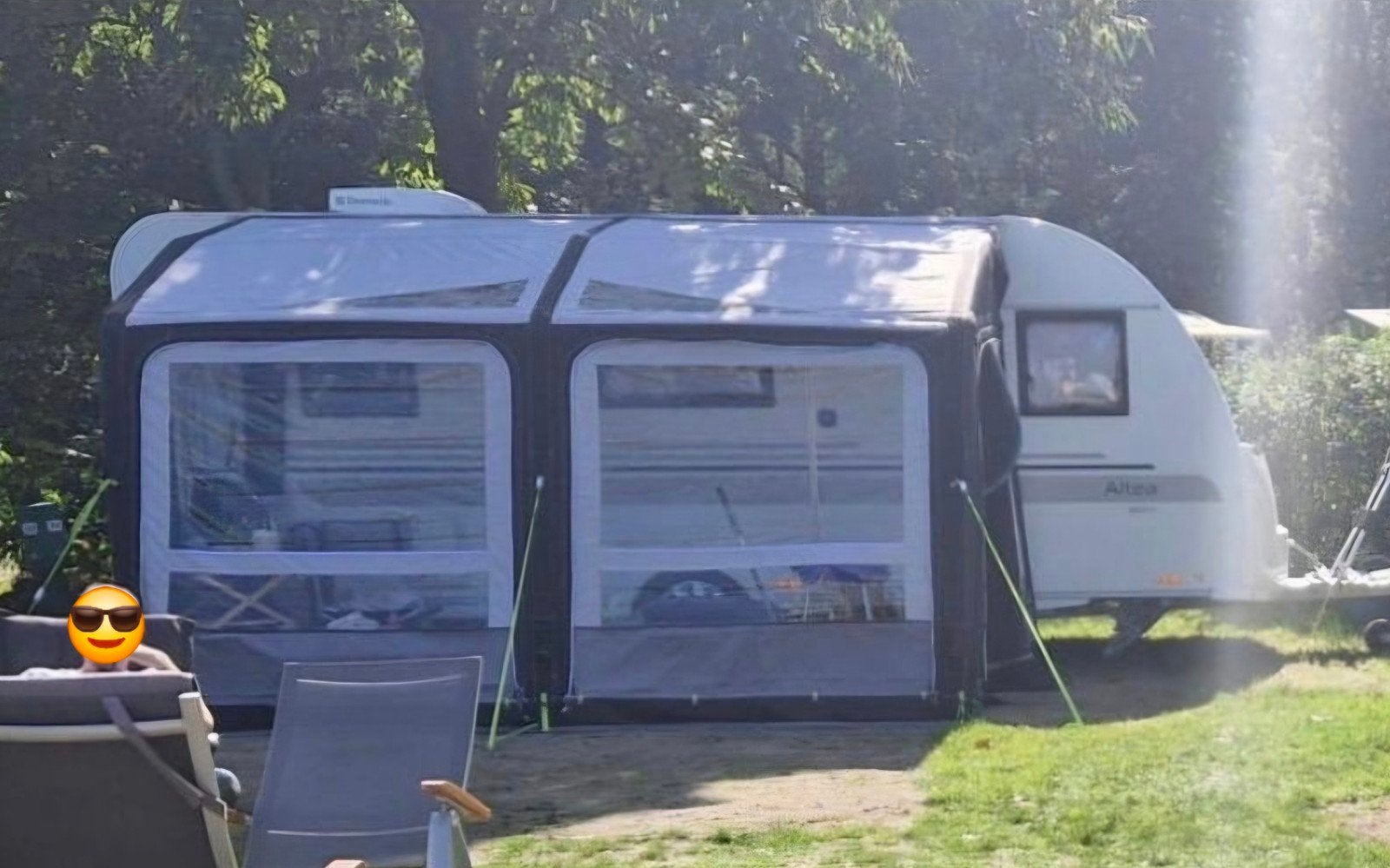 Dometic Rally Air Pro 390 S deeltent- Zo goed als nieuw, Ophalen, Zo goed als nieuw