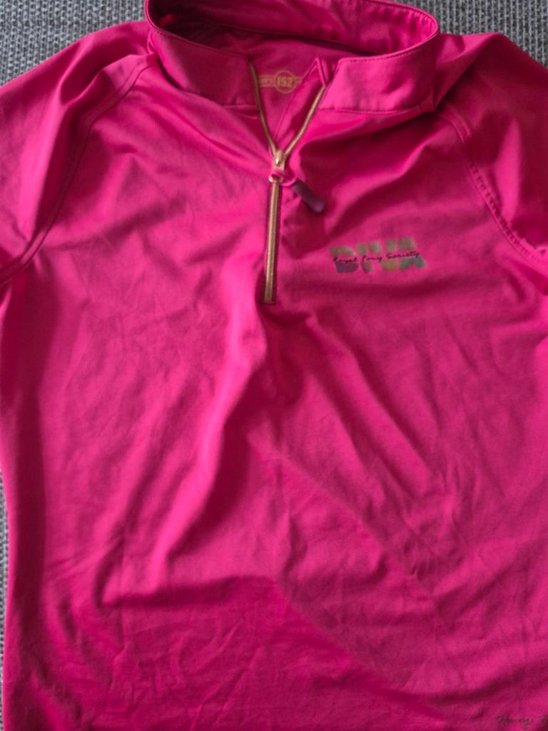 Shirt van Harry's horse met rits en logo - Maat 152, Ophalen of Verzenden, Zo goed als nieuw, Dressuur