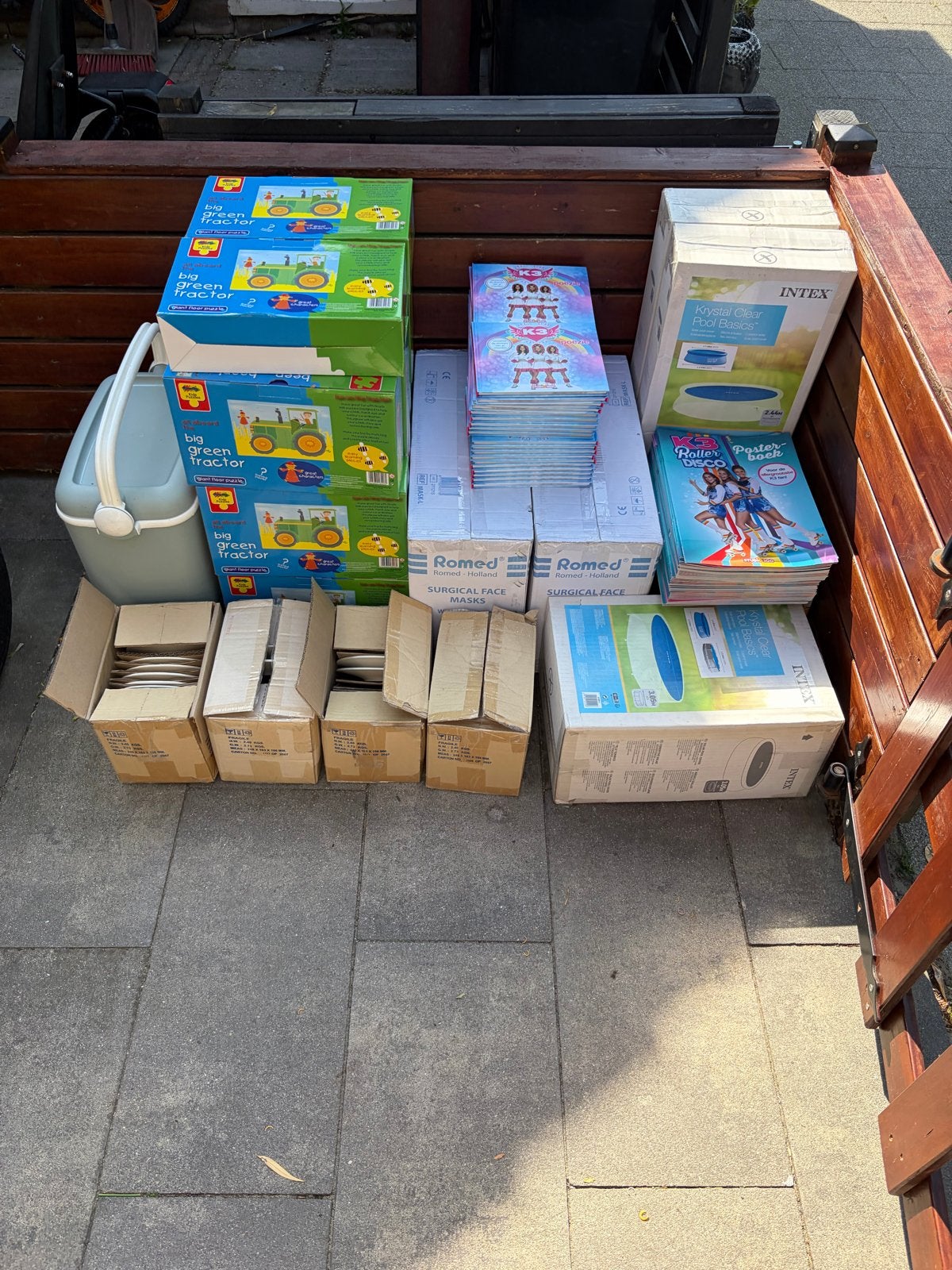 Partij handel ( rommelmarkt spullen ) gratis af te halen, Ophalen, Nieuw
