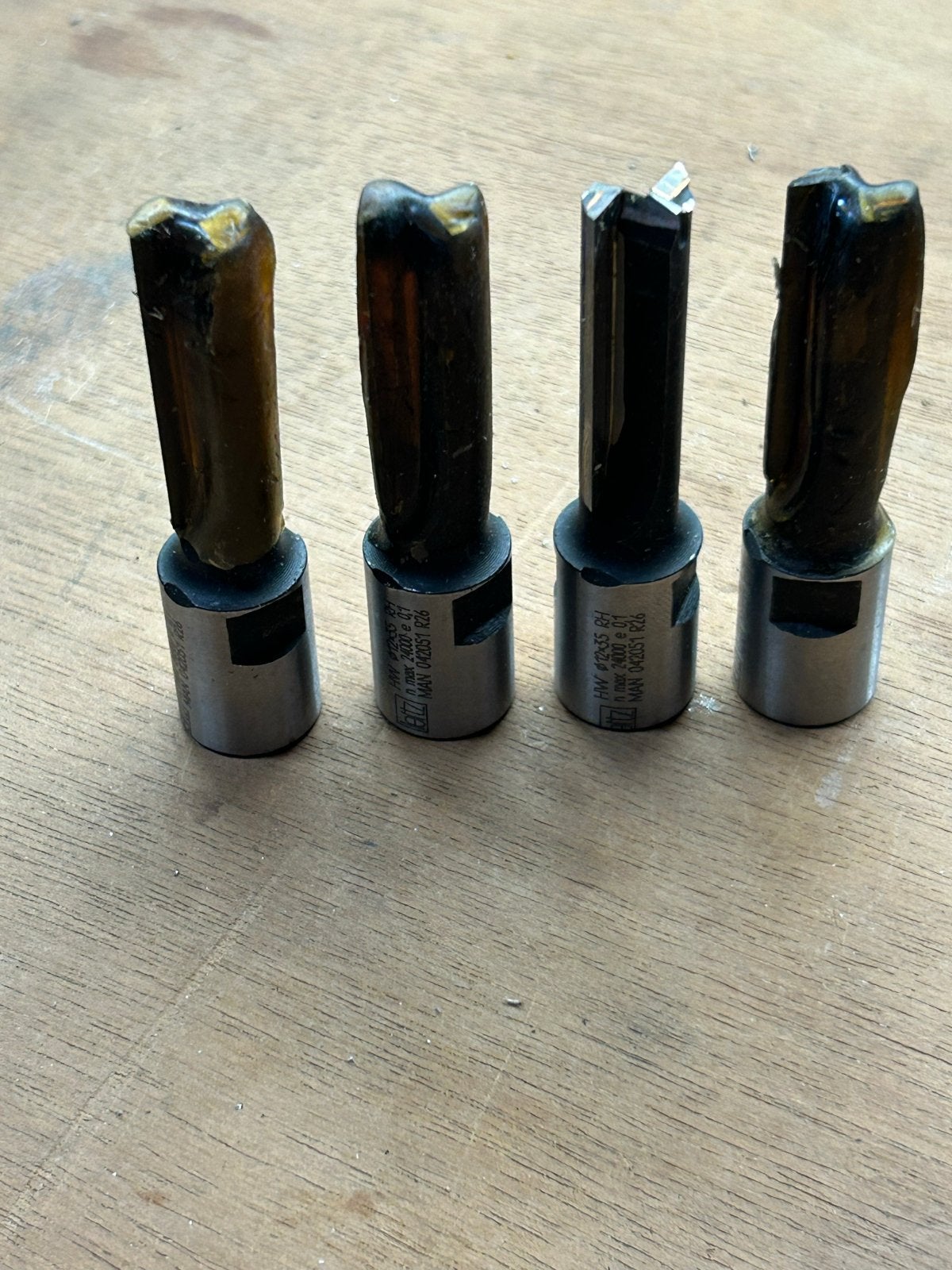 4x Leitz HW 12x35 RH Bovenfrees Frezen, Ophalen of Verzenden, Nieuw, Elektrisch, Bovenfrees