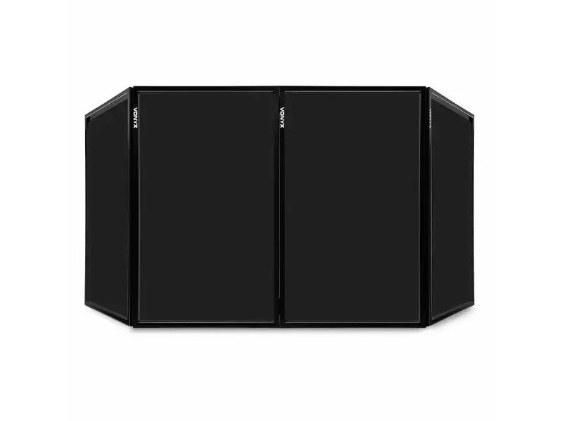 Vonyx inklapbaar DJ booth scherm zwart - 280 x 120cm, Ophalen, Vonyx, Nieuw, Overige instrumenten
