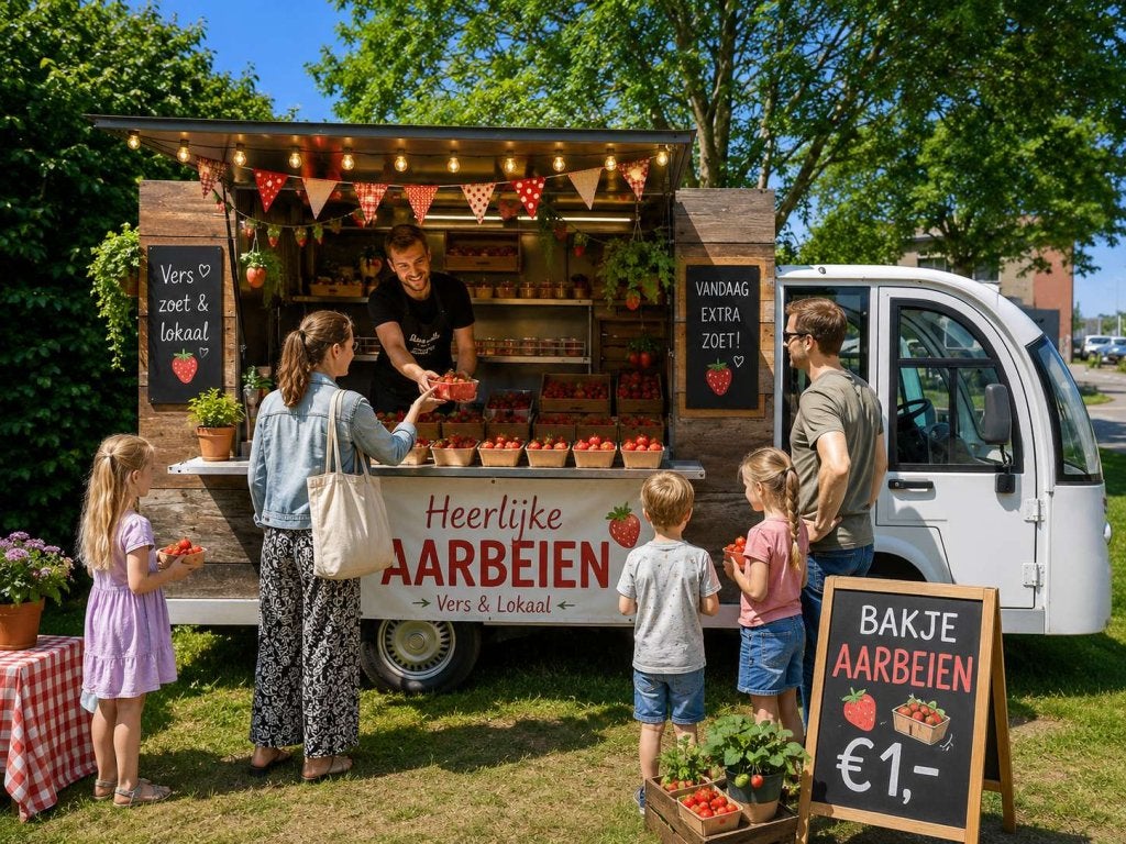 Elektrische Verkoopwagen | Foodtruck | €5750 ex BTW, Ophalen, Niet ingevuld, Niet ingevuld, Niet ingevuld