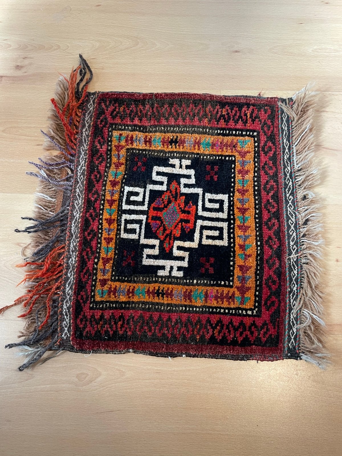 Vintage Iraanse Nomaden Zadeltas/Kamelentas (Bag Face), Ophalen
