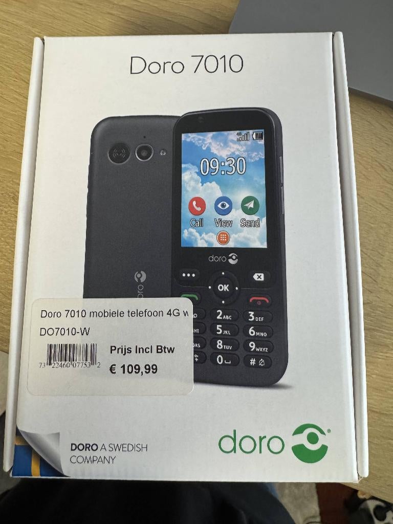 Doro 7010 Senioren mobile telefoon (NIEUW), Nieuw, Ophalen of Verzenden, Minder dan 3 megapixel, Klassiek of Candybar