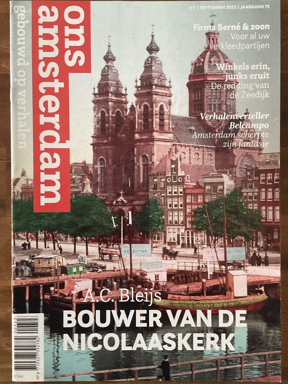 Ons Amsterdam - September 2023 - Nicolaaskerk, Boeken, Verzenden, Zo goed als nieuw, Overige typen