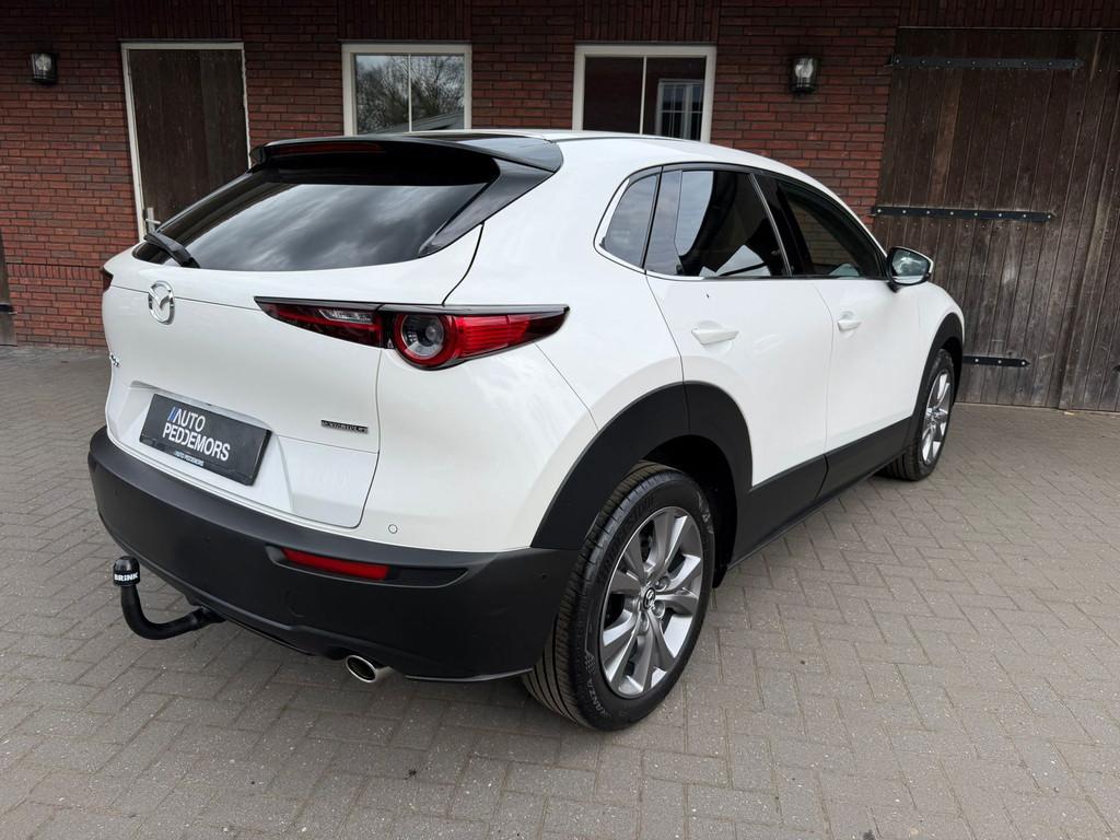 Mazda CX-30 2.0 e-SkyActiv-X M Hybrid Luxury | Trekhaak| ACC, Auto's, Mazda, 1998 cc, Gebruikt, Zwart, 4 cilinders